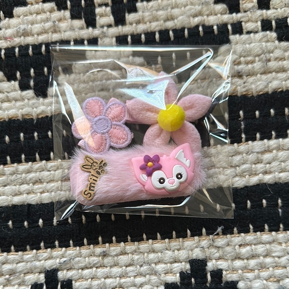 New Cute Pink Cat Hair Tie